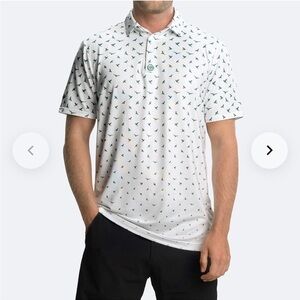 Birdies bird Men's Polo golf Shirt xl
